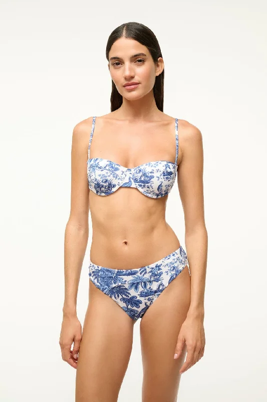 JO BALCONETTE BIKINI TOP | BLUE TOILE